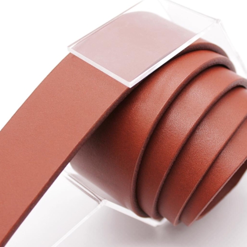 Ремень мужской кожаный Кремень 01407704 115 см Флоренция коричневый