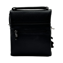 Сумка чоловіча шкіряна Karya 0268-45 чорна