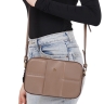 Сумка кросс-боди женская кожаная Enzo Nori EN1051-259 бежевая