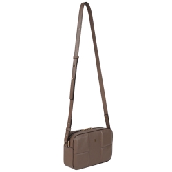 Сумка крос-боді жіноча шкіряна Enzo Nori EN1051-259 бежева