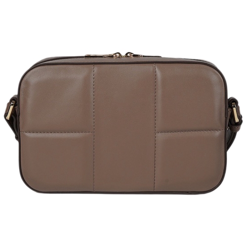 Сумка кросс-боди женская кожаная Enzo Nori EN1051-259 бежевая