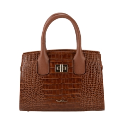 Сумка жіноча шкіряна Tony Bellucci 0993-353 коричнева