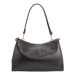 Сумка жіноча шкіряна Enzo Nori EN1122-253 темно-коричнева