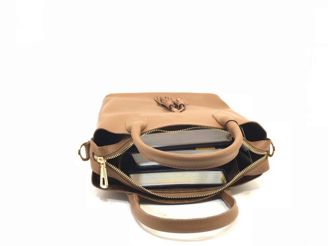 Сумка женская Vienca B1826 коричневая фото 2