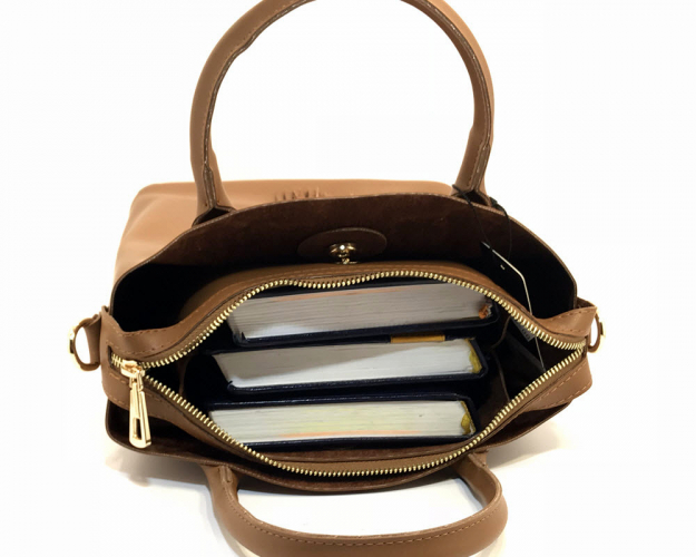 Сумка женская Vienca B1826 коричневая фото 3