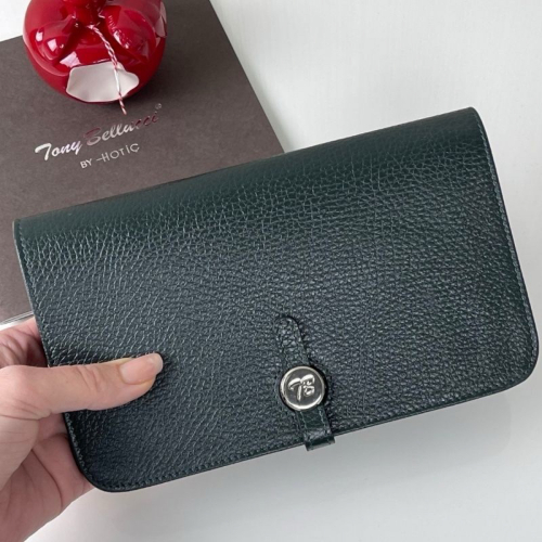 Гаманець жіночий шкіряний Tony Bellucci T710-1005 темно-зелений