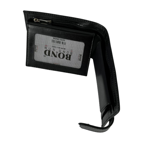 Гаманець чоловічий шкіряний Bond Non 523-1 чорний