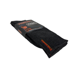 Шкарпетки чоловічі Pasa Thermal 090 високі темно-сірі Size 41-45
