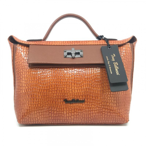 Сумка жіноча шкіряна лакована Tony Bellucci 0332.D1