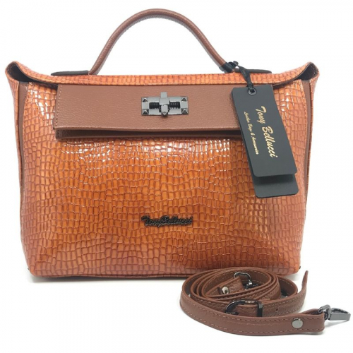 Сумка жіноча шкіряна лакована Tony Bellucci 0332.D1