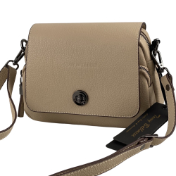 Сумка жіноча шкіряна Tony Bellucci 0619-201-1 світло бежева