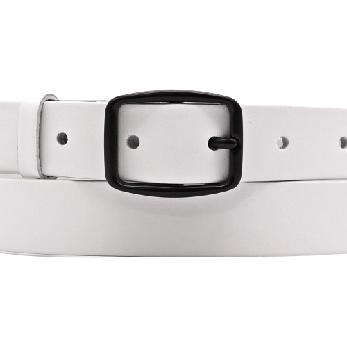 Ремень женский кожаный Кремень 05.30.00.156 белый 105 см