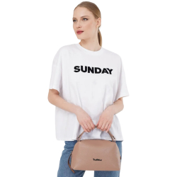 Сумка жіноча шкіряна Tony Bellucci 0228-205 пудрова