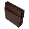 Сумка мужская кожаная Karya 0266-07 коричневая