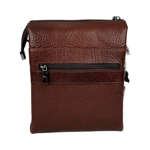 Сумка мужская кожаная Karya 0266-07 коричневая