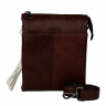 Сумка мужская кожаная Karya 0266-07 коричневая