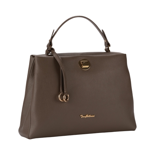 Сумка жіноча шкіряна Tony Bellucci 0997-213 світло-коричнева