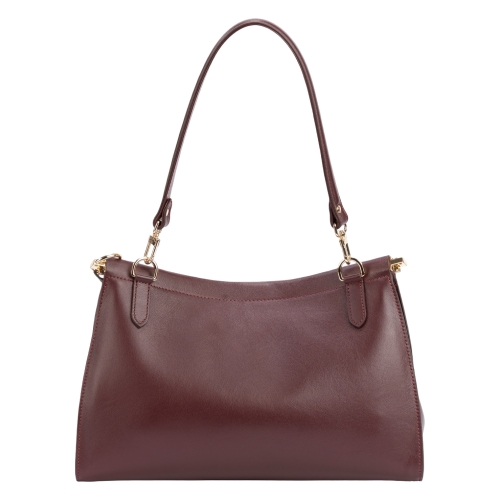 Сумка жіноча шкіряна Enzo Nori EN1122-261 марсала