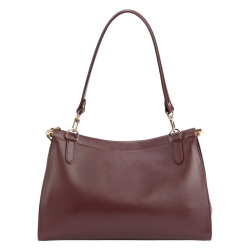 Сумка жіноча шкіряна Enzo Nori EN1122-261 марсала