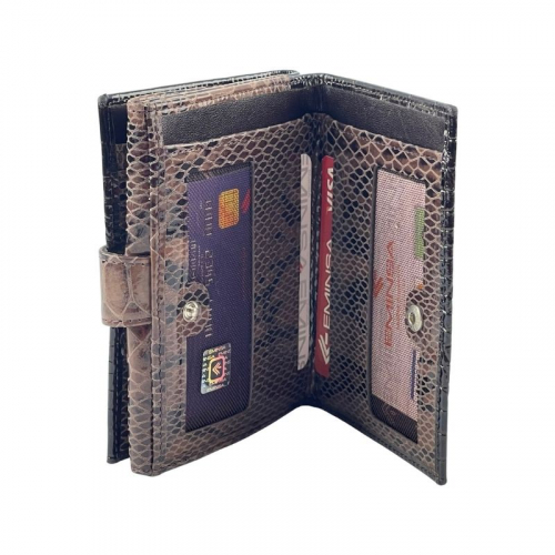 Кошелек женский кожаный Eminsa 2034 95-3 темно-коричневый