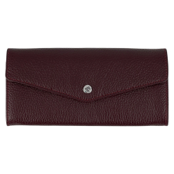 Кошелек женский кожаный Eminsa 2184 18-6 бордовый