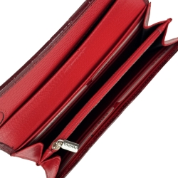 Гаманець жіночий шкіряний лакований Karya 1071-08 червоний
