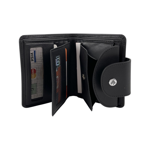 Кошелек женский кожаный Eminsa 2154 3-1 черный