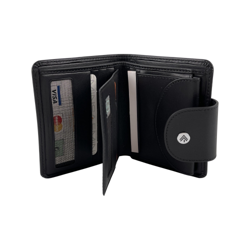 Кошелек женский кожаный Eminsa 2154 3-1 черный