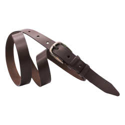 Ремень женский кожаный Кремень 05.25.00.19 коричневый 120 см