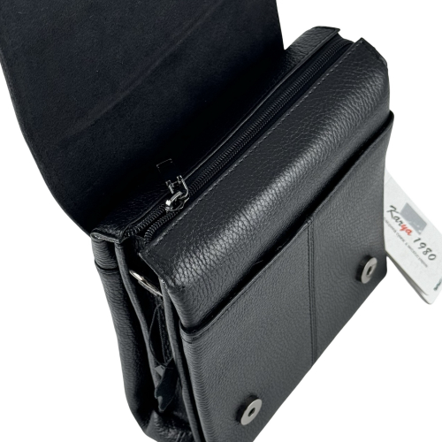 Сумка мужская кожаная Karya 0262-45 черная