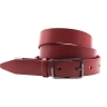 Ремінь жіночий шкіряний Кремінь 05.30.00.110 червоний 120 см