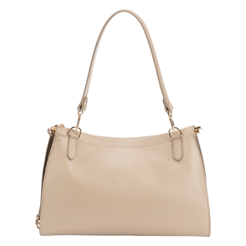 Сумка жіноча шкіряна Enzo Nori EN1122-262 екрю