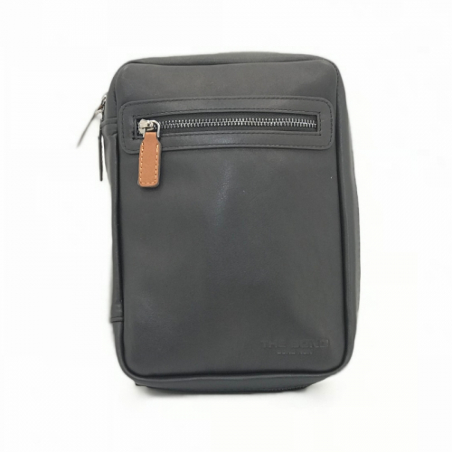 Сумка чоловіча шкіряна Bond 1153 чорна