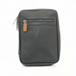 Сумка чоловіча шкіряна Bond 1153 чорна