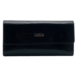 Кошелек женский кожаный Butun 589-005 039 черный (красный внутри)