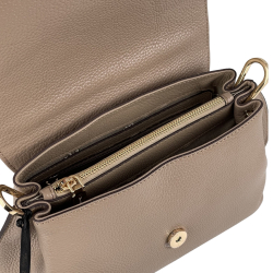 Сумка женская кожаная Tony Bellucci 0526-219 бежевая