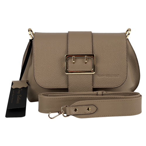 Сумка женская кожаная Tony Bellucci 0526-219 бежевая