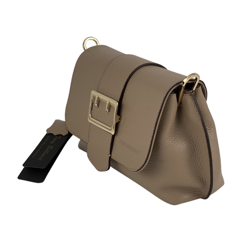 Сумка женская кожаная Tony Bellucci 0526-219 бежевая