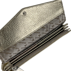 Кошелек женский кожаный Eminsa 2184 32-10 золотистый