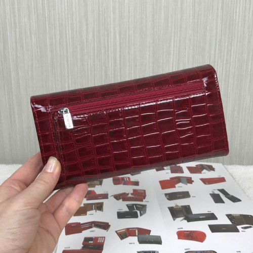 Кошелек женский кожаный лакированный Karya 1146