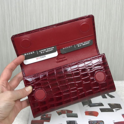 Кошелек женский кожаный лакированный Karya 1146