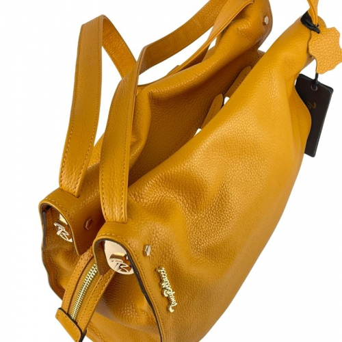 Сумка жіноча шкіряна Tony Bellucci 0319-203 жовта