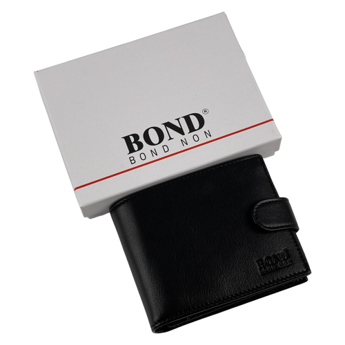 ​Гаманець чоловічий шкіряний Bond 592-1 чорний