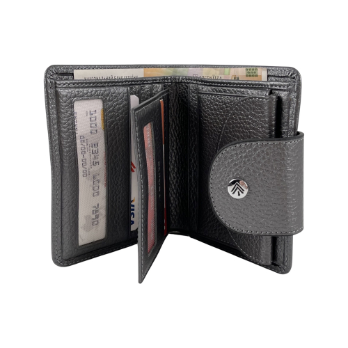 Кошелек женский кожаный Eminsa 2154 32-39 серебристый