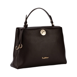 Сумка жіноча шкіряна Tony Bellucci 0997-286 темно-коричнева