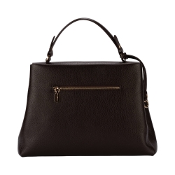 Сумка жіноча шкіряна Tony Bellucci 0997-286 темно-коричнева