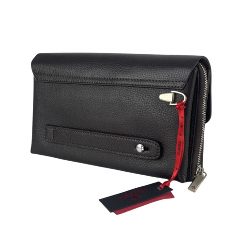 Клатч чоловічий шкіряний Eminsa 5099 37-3 темно-коричневий