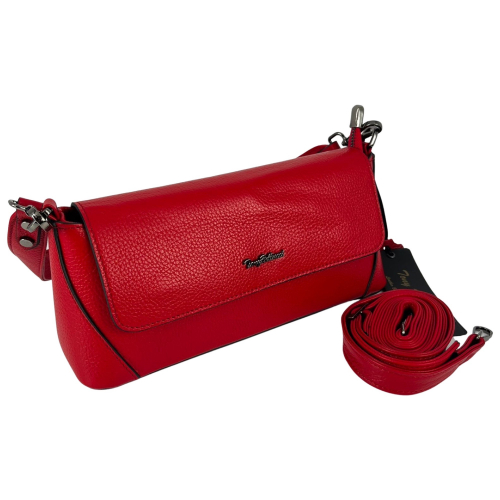 Сумка жіноча шкіряна Tony Bellucci 0569-282 червона