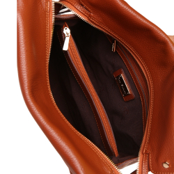 Сумка женская кожаная Tony Bellucci 0319-285 светло-коричневая