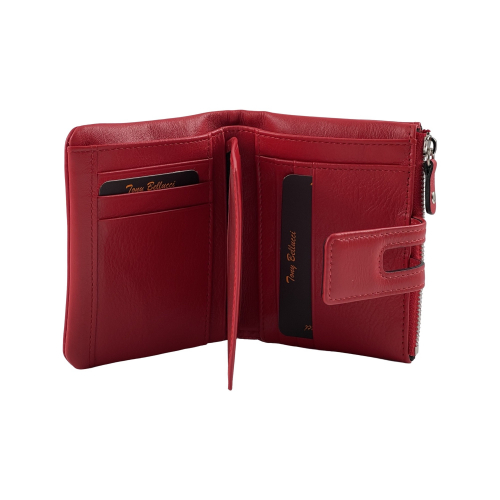 Кошелек женский кожаный Tony Bellucci T898-8 красный